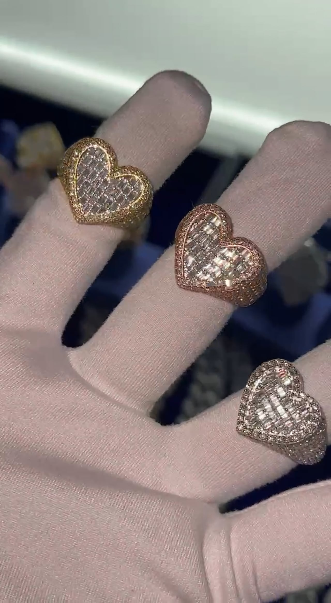 VVS Moissanite Ring 3