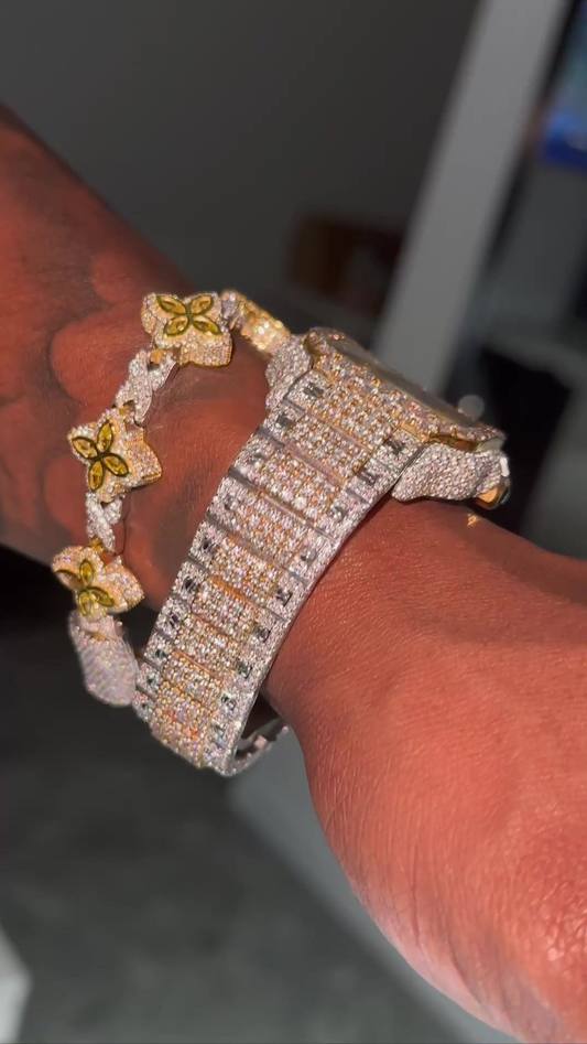 VVS Moissanite Watch 31 (Bundle)