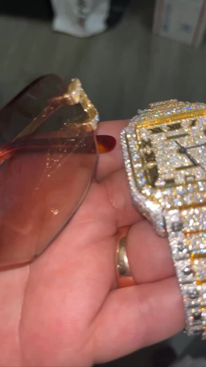 VVS Moissanite Watch 33 (Bundle)