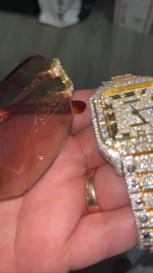 VVS Moissanite Watch 33 (Bundle)