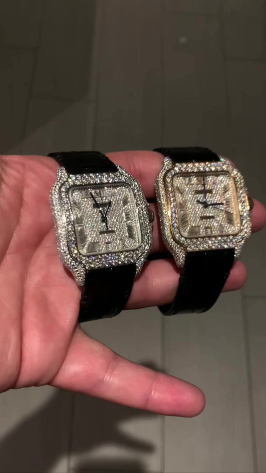 VVS Moissanite Watch 34