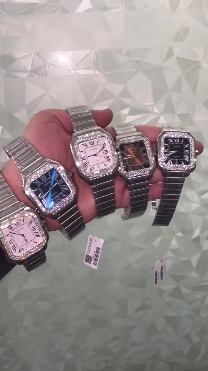 VVS Moissanite Watch 35