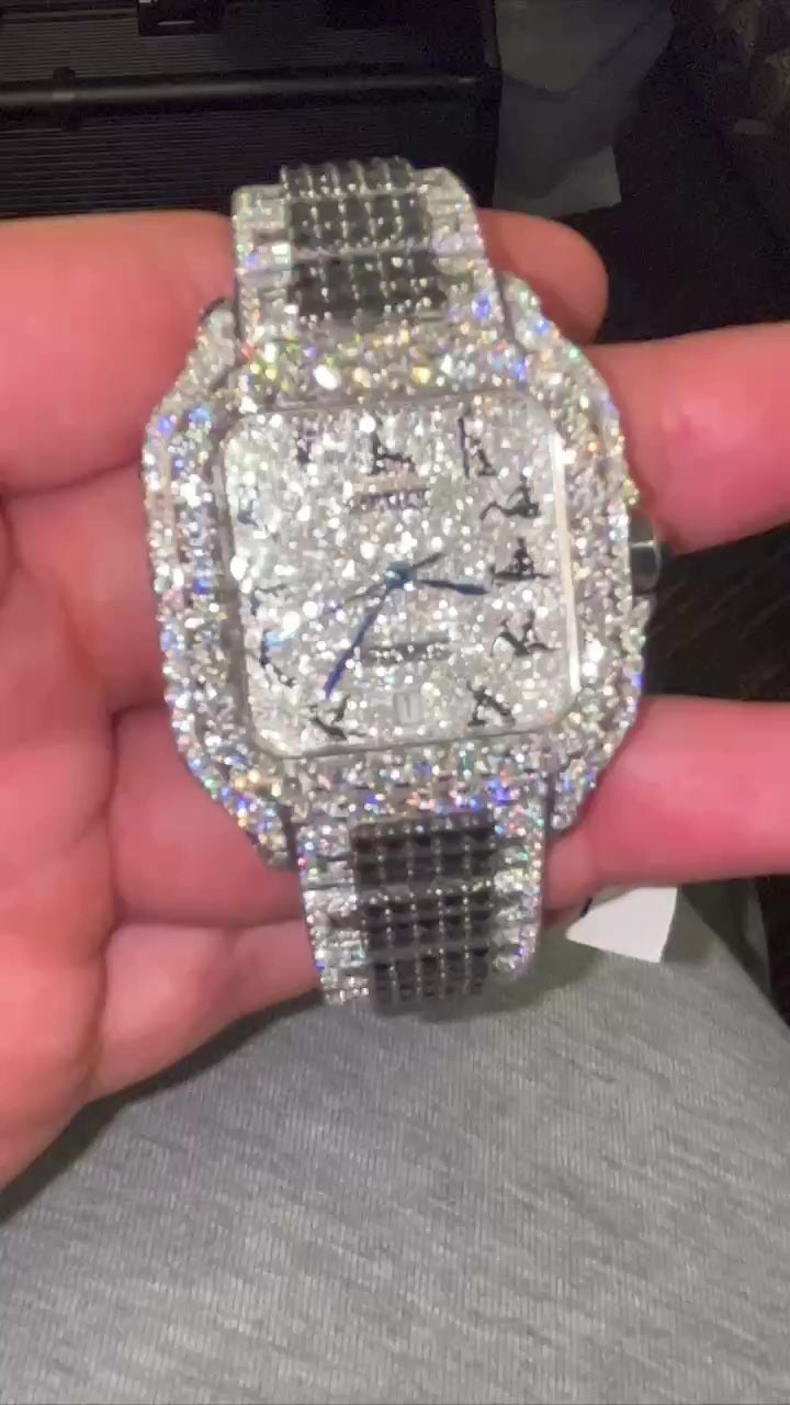 VVS Moissanite Watch 36