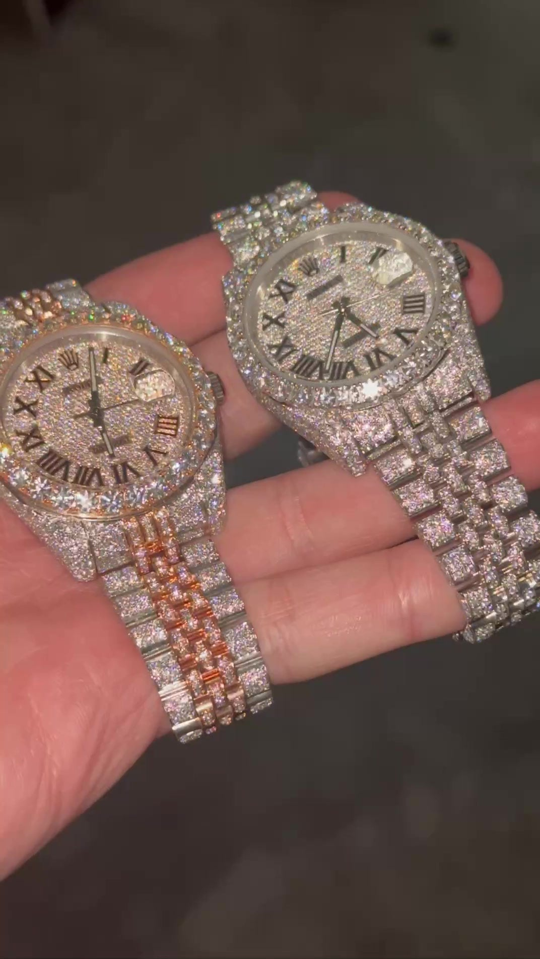 VVS Moissanite Watch 46