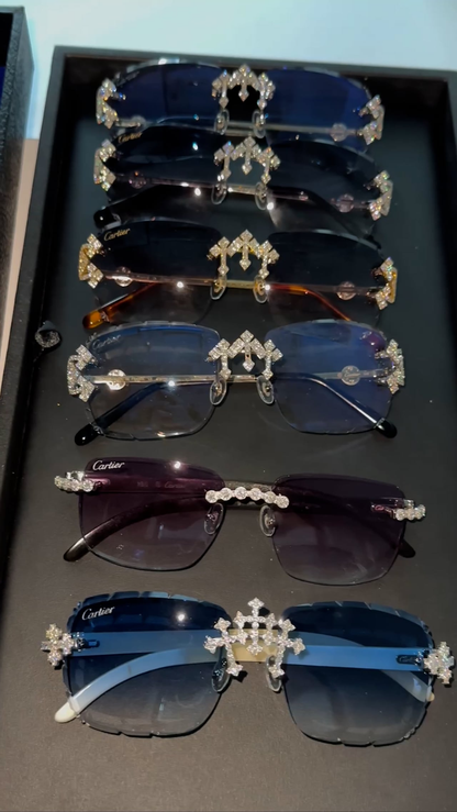 VVS Moissanite Glasses 1