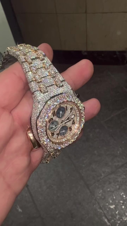 VVS Moissanite Watch 28 (Bundle)