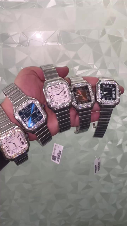 VVS Moissanite Watch 35