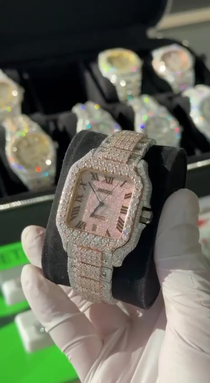 VVS Moissanite Watch 55